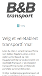 Mobile Screenshot of bb-transport.no